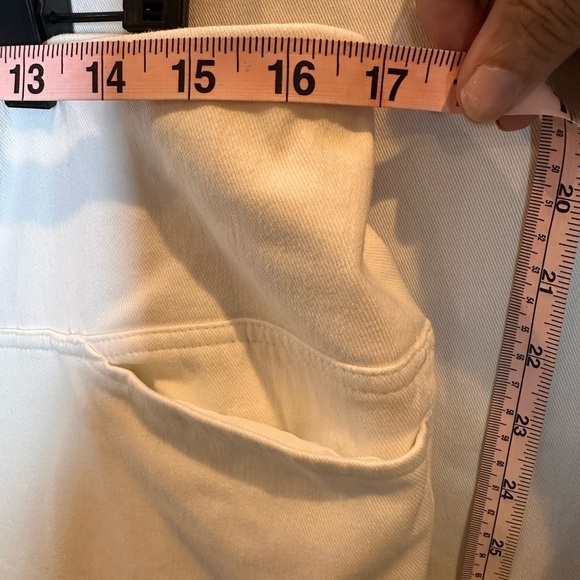 J Jill Wear ever COLLECTION cropped White pant - Picture 5 of 11